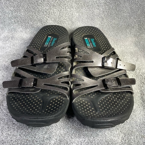 Skechers Shoes Women’s Sandal’s Slip On‎ Size 7 Open Toe Slip On - Picture 3 of 9